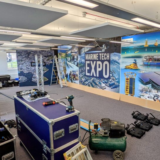 Inside the Marine Tech Expo studio