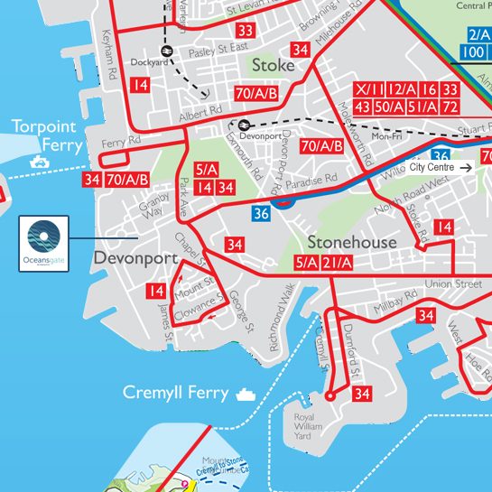 Plymouth Bus Routes